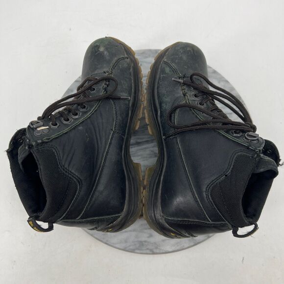 Dr Martens Men 8 Boots Black Industrial Steel Toe Safety Slip Resistant Work main image 8